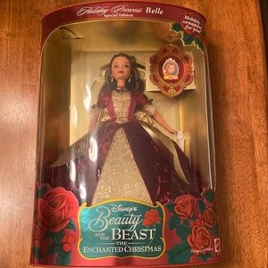 1997 Special Edition Second in a Series Holiday Princess Belle Barbie